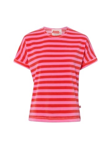 Marie Lund Frottee-Shirt in pink rot - 0002