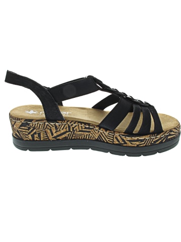 rieker Sandale Schwarz