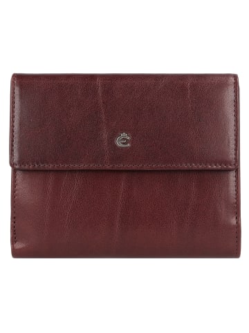 Esquire Toscana Geldbörse RFID Schutz Leder 12 cm in coffee