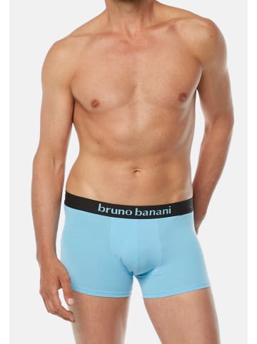 Bruno Banani Retro Short / Pant Flowing in Himmelblau / Schwarz