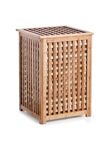 Zeller Wäschetruhe, Bamboo in Braun, (B) 40 x (H) 58 x (L) 40 cm