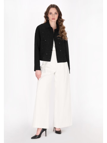DreiMaster Women Jacket in black glitter