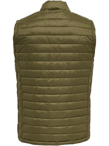 Hummel Reißverschluss Vest Hmlred Herren in DARK OLIVE