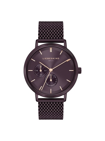 LIEBESKIND BERLIN Armbanduhr Clean Multifunction in lila