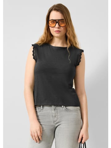 QS T-Shirt in 9999_schwarz