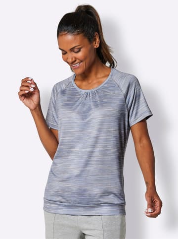 WITT WEIDEN Funktionsshirt in taubenblau-meliert