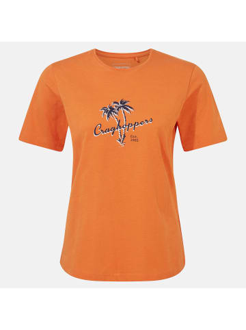 Craghoppers T-Shirt Ally in Nectar Orange Palm