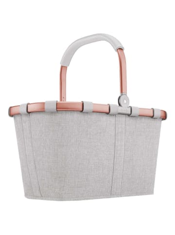 Reisenthel Carrybag - Einkaufskorb (cord dark matcha) in twist sky rose