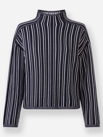 Heine Pullover in marine-ecru-gestreift