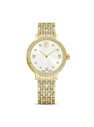 Swarovski Analoguhr für Damen in gold