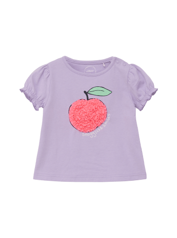 s.Oliver T-Shirt kurzarm in Lila