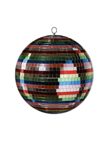 SATISFIRE Spiegelkugel Mirrorball Discokugel D: 30cm in bunt