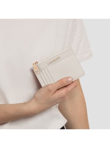 Lazarotti Bologna Leather Schlüsseletui Leder 11,5 cm mit Air Tag Fach in cream