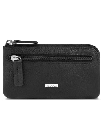 Redolz Leather Essentials Schlüsseletui Leder 11.5 cm black