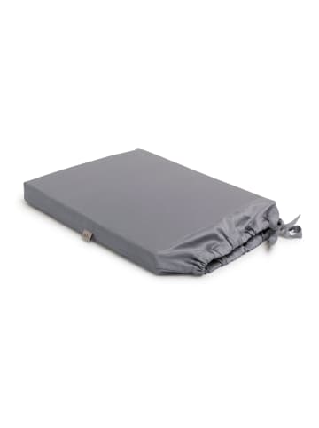 Möve Bettwäsche Spannbettlaken in grey