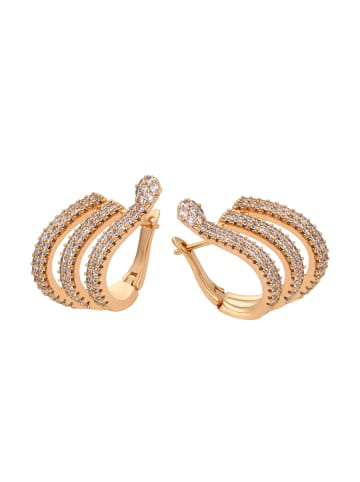 faina Earrings in Rose Gold