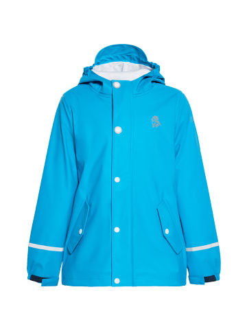 Schmuddelwedda Jungen (Kids) Regenmantel in Cyanblau