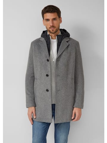 s.Oliver Outdoor-Mantel in 94W0_grau meliert