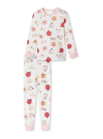 Schiesser Pyjama Natural Love Organic Cotton in Weiß