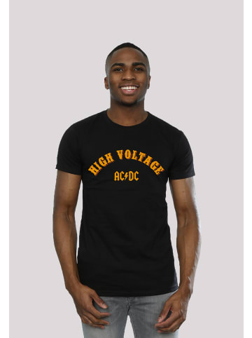 F4NT4STIC T-Shirt ACDC High Voltage Collegiate in schwarz