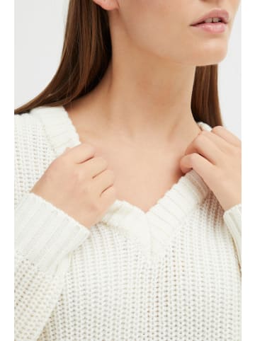 Oxmo Strickpullover OXNanny in Weiß
