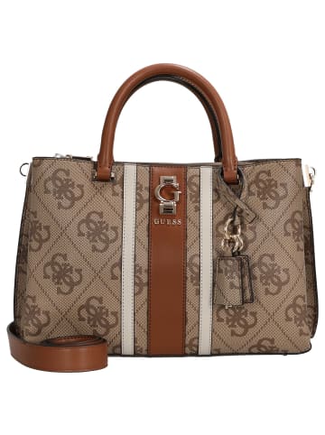 Guess Erenia Girlfriend - Henkeltasche (coal logo) in latte logo
