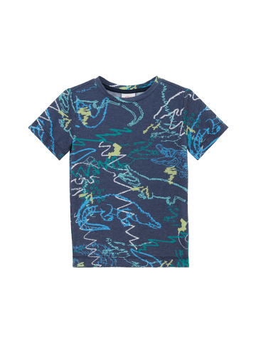 s.Oliver T-Shirt kurzarm in Blau