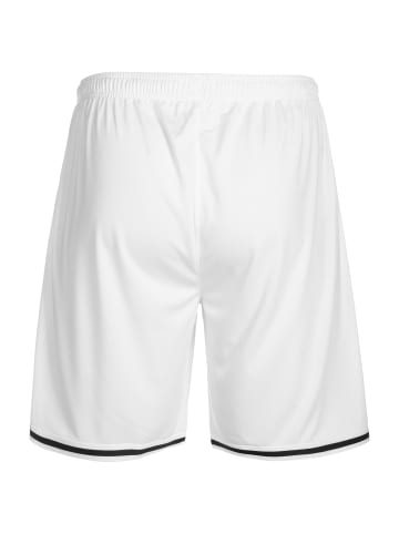 Puma Trainingsshorts Hoops Team Game in weiß / schwarz