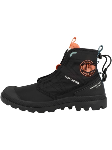 Palladium Schnürboots Pampa Travel Lite RS in schwarz