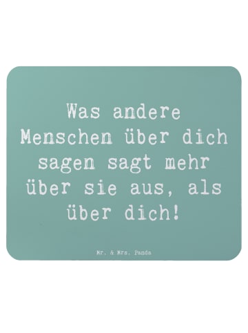 Mr. & Mrs. Panda Mauspad Spruch Mobbing bewältigen Selbstwert mi... in Meeresbrise