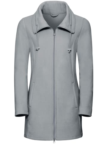 Sieh an! Fleecejacke in grau