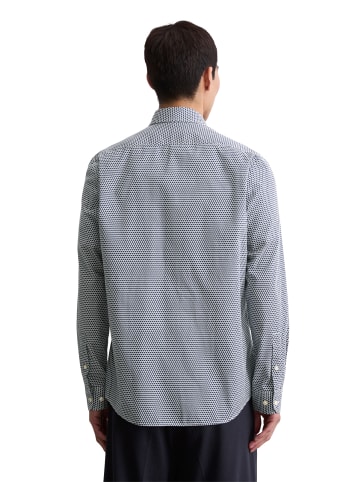 Marc O'Polo Hemd shaped in multi/ blue daze