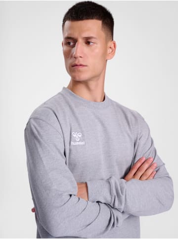 Hummel Sweatshirt Hmlgo Erwachsene in GREY MELANGE