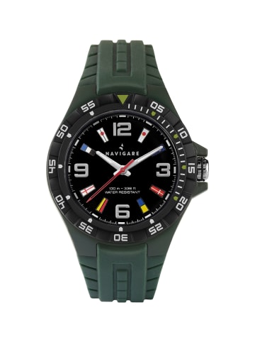 Navigare Uhr in BLACK