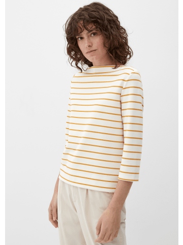 S. Oliver Sweatshirt 3/4 Arm in Gelb