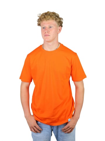 FuPer Baumwollshirt Karl in Orange