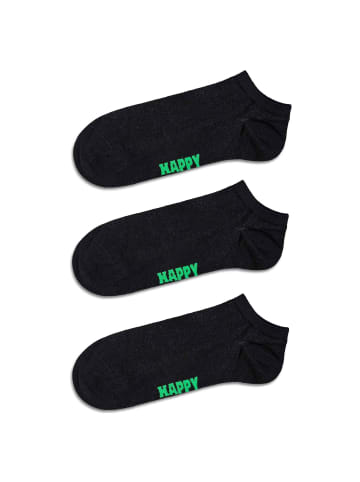 Happy Socks Socken 3er Pack in Schwarz