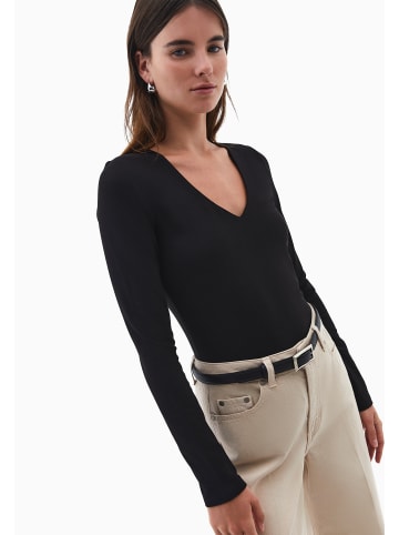OXXO Langarmshirt BLACK