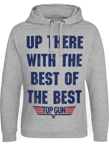 TOP GUN Hoodie in Grau