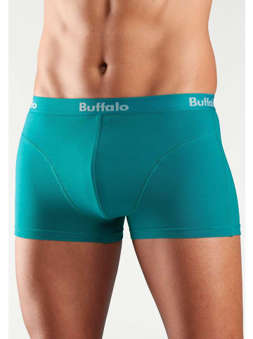 Buffalo Boxershorts in navy, türkis, grau-meliert