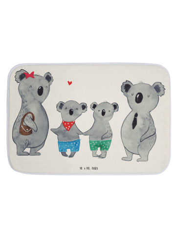 Mr. & Mrs. Panda Badvorleger Koala Familie zwei ohne Spruch in Weiß