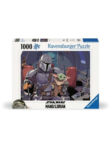 Ravensburger Puzzle 1.000 Teile Erwachsenenpuzzle 1000 Teile - Star Wars The Mandalorian Ab 14 Jahre in bunt