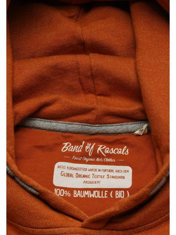 Band of Rascals Kapuzenpullover " Melange " in rost