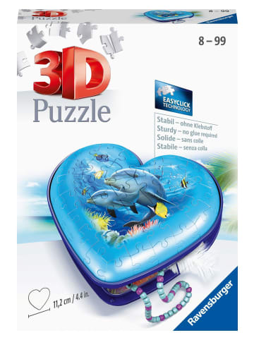 Ravensburger Ravensburger 3D Puzzle 11172 - Herzschatulle Unterwasserwelt - 54 Teile -...