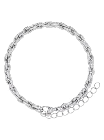 Steel_Art Armband Damen Nadia silberfarben in silberfarben poliert