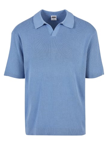 Urban Classics Urban Classics Herren Ribbed Oversized Shirt in horizonblue