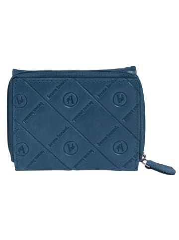 Bruno Banani Geldbörse echt Leder in blau