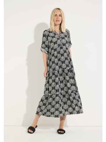 More & More Kleid in schwarz beige - 0001