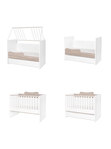 Lorelli Babybett Multi, Jugendbett in braun