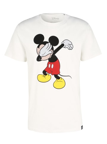 Recovered T-Shirt Disney Mickey Mouse Dabbing in Beige